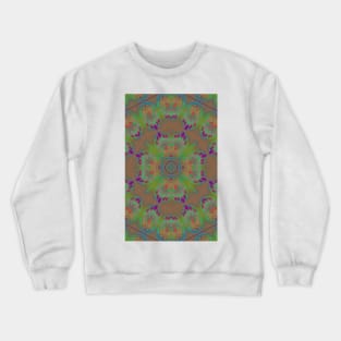 psychedelic dream catcher mandala Crewneck Sweatshirt